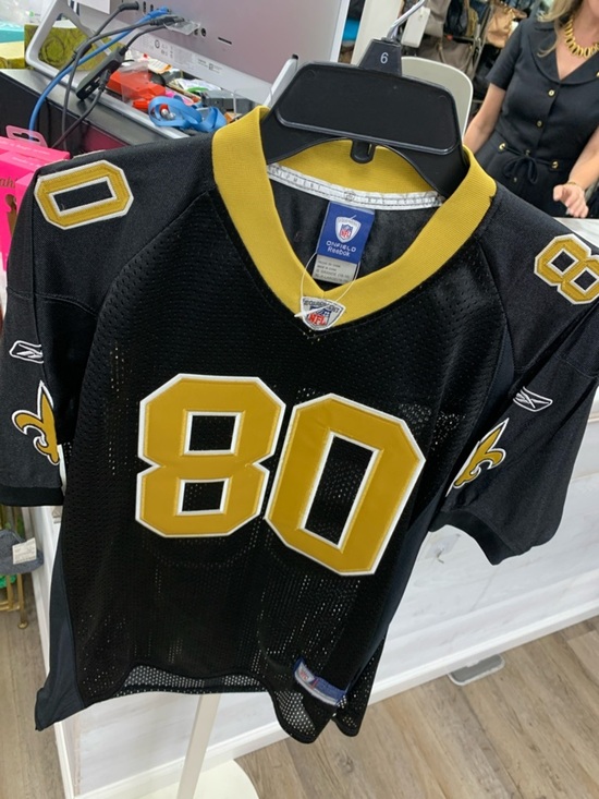 NFL Other - NFL Black and Gold #80 Football Jersey - Reebok